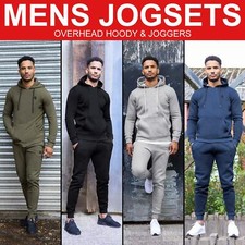 Enzo Mens Tracksuit Set Fleece