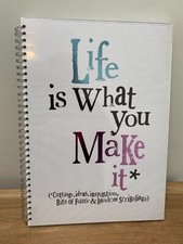 Bright Side "Life is What You Make It" Scrapbook A3 Size