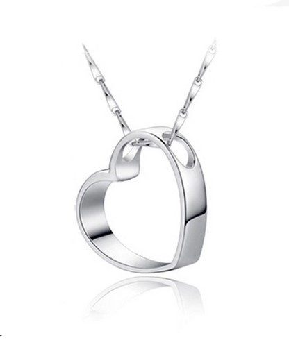 Hollow heart pendant - heart,
