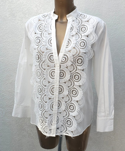 Zara womens white - lace, crochet