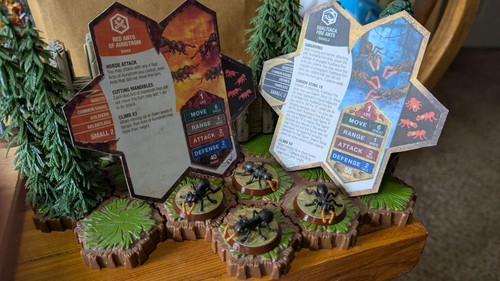 Heroscape xualtiaca fire ants - heroscape,