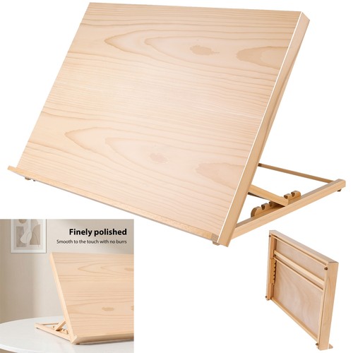 Painting wooden table easel - wooden,
