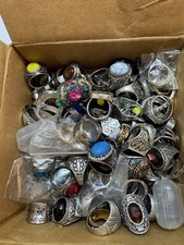 Costume Jewelry Box Full of