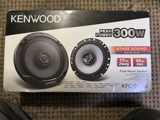 Kenwood KFC-S1766 300w Flush Mount Speakers for Ford fiesta
