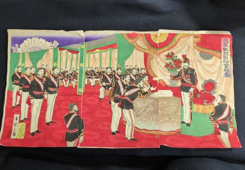 Meiji japanese ukiyo - meiji, ukiyo-e