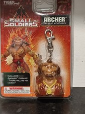 Vintage 1998 Small Soldiers Talking Archer Keyring New in Packaging Tiger 