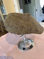Genuine Harris Tweed Cap Size