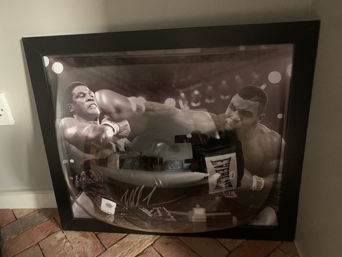 Mike tyson hand signed - tyson,