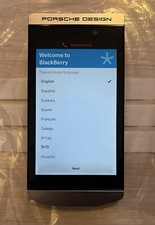 Blackberry P'9982 Porsche Design 64GB - Unlocked Silver/Black New. Unit Only
