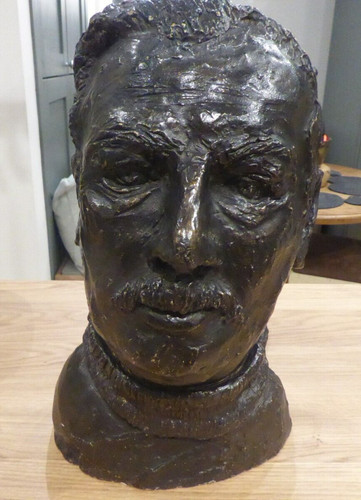 Vintage life size artist bust - size,