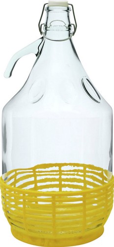 Glass demijohn 5 litre - x,