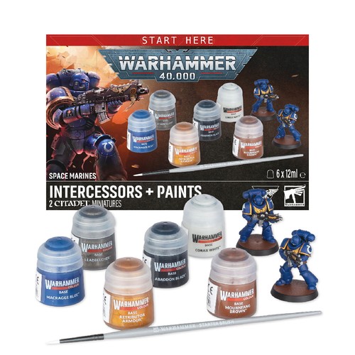 Space marine intercessors - marine, &