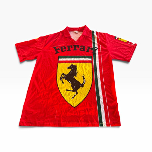 Ferrari red vintage 90s - red,