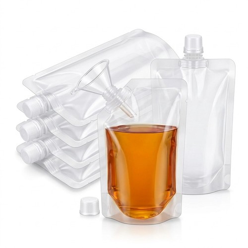Stand 500ml clear bag - x, up
