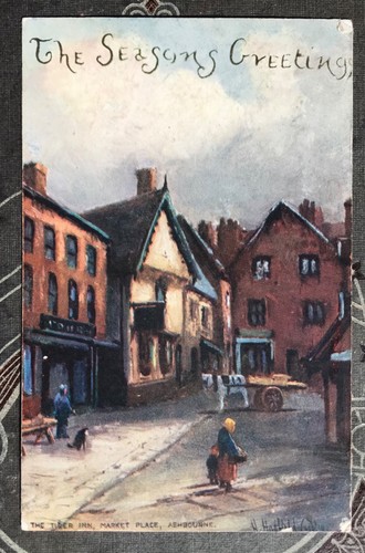 Ashbourne market place the - market,