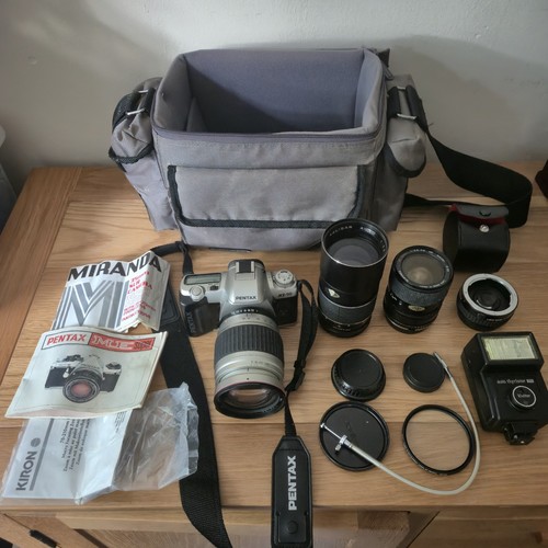 Pentax 35mm film camera - mz-50,