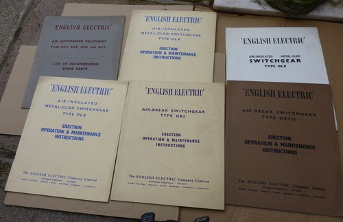 English electric switchgear - electric,