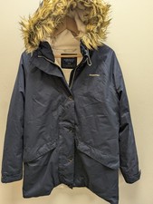 Craghoppers Parka Aquadry Insulated Waterproof Jacket Coat Size 12 Womens Hiking