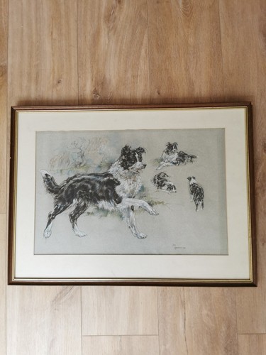 Framed and glazed - and, of