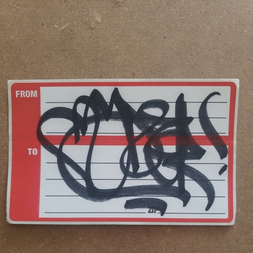Ader hand drawn tag graffiti - drawn,