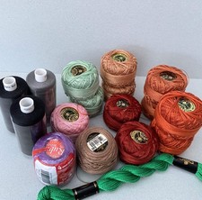 Perle Cotton Embroidery And