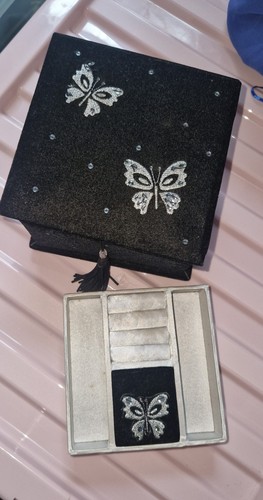 Black jewellery box with - jewellery,