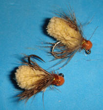 FLY FISHING FLIES -  Tan BH