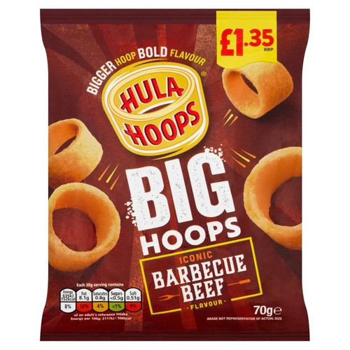 Hula hoops big bbq - big, beef