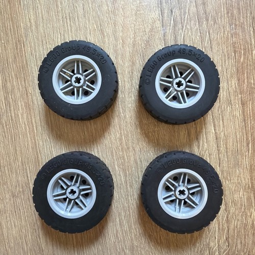 Lego wheels x - 49.5, tyres