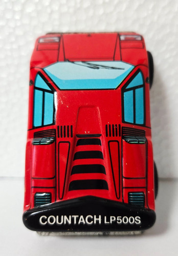 Tin car countach lp500s made - car,