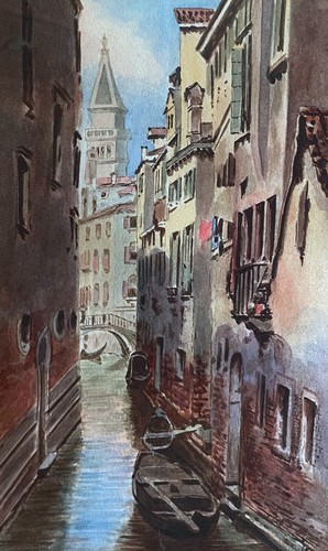 Antique 1890 venice - antique,