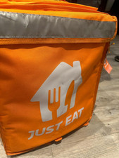  Just Eat Hot Food Delivery Bag  with Jacket,size L.