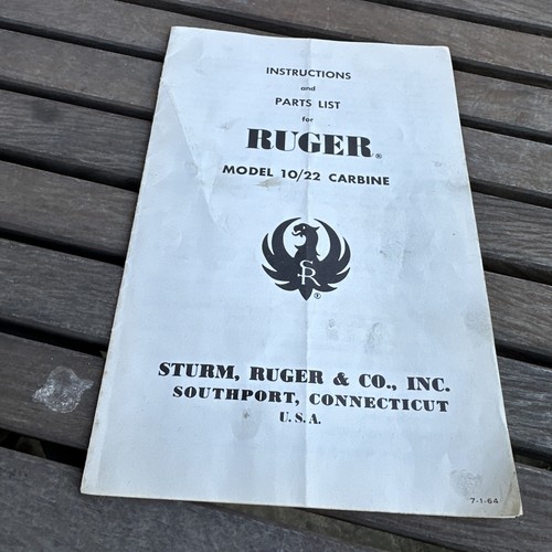 Ruger model carbine - ruger,