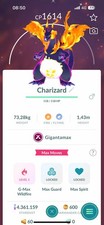 Pokémon  Go Shiny Charizard Gigantamax -- Mini PTC or Trade 20K Stardust
