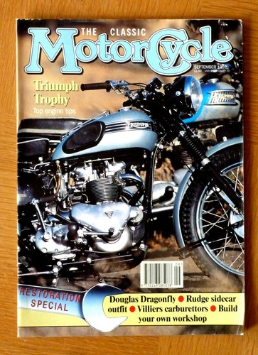 Classic motorcycle magazine - motorcycle,