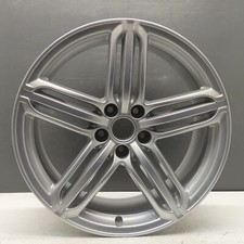 AUDI Q3 8U S LINE 19" TRI SEGMENT SILVER ALLOY WHEEL RIM 8.5J OEM 8U0601025AC X1