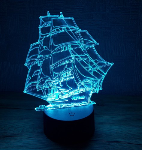 Personalised night lamp - personalised,