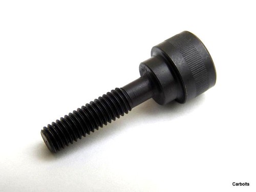 Knurled thumb screws black - knurled,