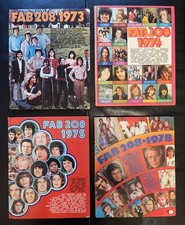 Fab 208 1970's Annuals Lot of 4 1973 to 1975 & 1978  Good Cond. Photos, Features