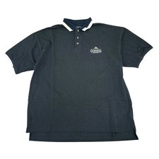 Guinness mens polo shirt black - guinness,