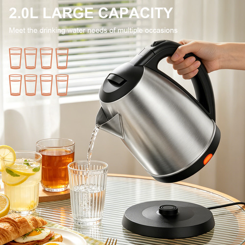 Cordless electric kettle - kettle, 2l
