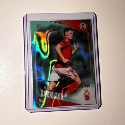 Topps chrome elliot anderson - chrome,