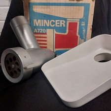 Boxed Kenwood Chef Mincer Attachment A720  Vintage With Instructions