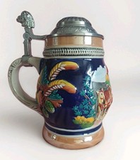 German Beer Stein Tankard with