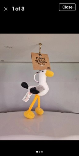 Seagull keyring - seagull,