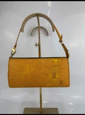 Louis Vuitton handbag leather