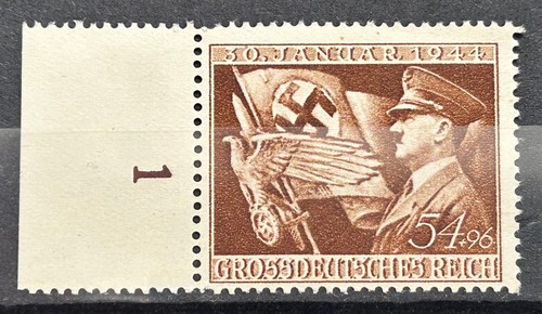 1944 german stamp adolf - 1944,