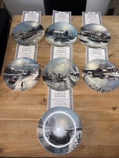 Set Of 7 Wedgwood Wall Plates