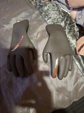 Oniel Psycho Wet Suit Gloves Size L 3mm Scuba Diving Excellent Condition