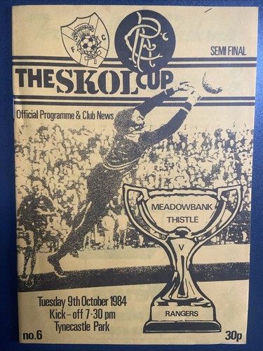 Meadowbank thistle - meadowbank, v